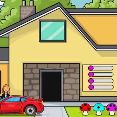 Find the car key from home