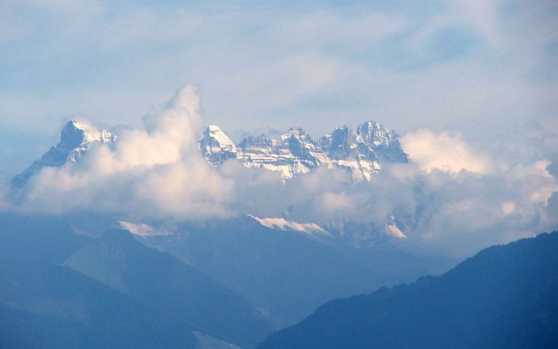 La montagne SUISSE en été