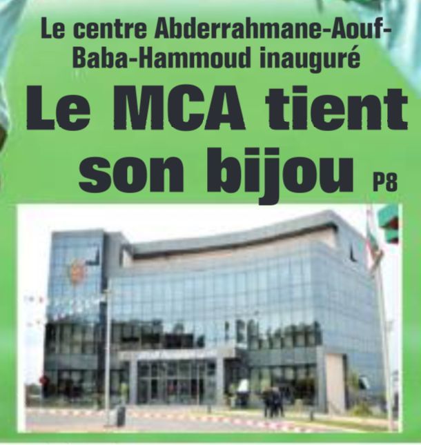 Vendredi 28.2.2024 le MCA inaugure officiellement son Centre d'entraînement 