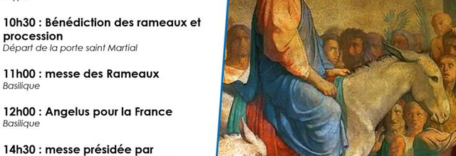 Célébrations de la Semaine Sainte à Rocamadour
