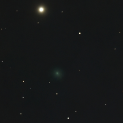 C/2025 T1 ATLAS : Une jolie petite comète dans le ciel du soir