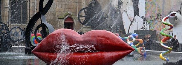 La fontaine Stravinsky