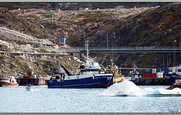 Ilulissat c'est terminé ... En définitive nous aurons eu, malgré la brume très épaisse du matin, une très belle journée - Groenland