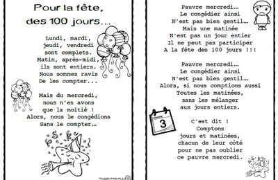 100 jours.. et le mercredi?