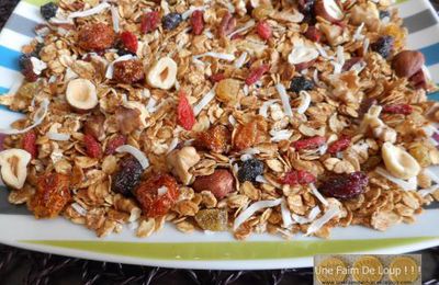 Granola vitalité aux fruits secs