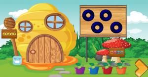 Find honey for bee