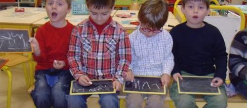 Ecriture du jour chez les MS