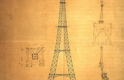 Les photos de la construction de la Tour Eiffel