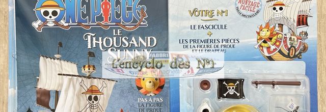 N° 1 Construisez le Thousand Sunny One Piece - Lancement 