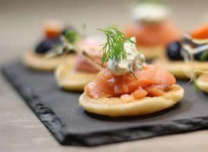 Mini Blinis pour un apéritif plaisir
