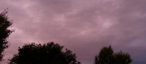 Pas d'orage et de nouveau chaud!