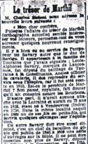 L'Est-Républicain de samedi 26 novembre 1927. (Archives départementales de Meurthe et Moselle) (Jérôme Leclerc)