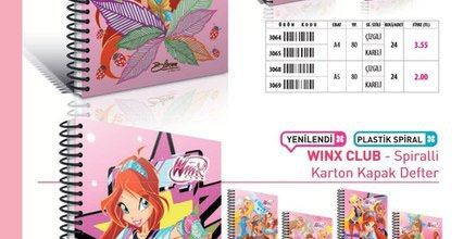 Cahiers Winx Saison 5 en Turquie