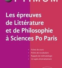 Téléchargez des livres électroniques gratuits pour BlackBerry Les épreuves de littérature et de philosophie à Sciences Po Paris par Cédric Corgnet