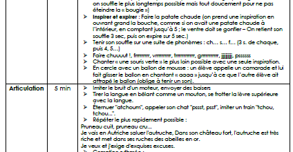 Conduire une séance en musique