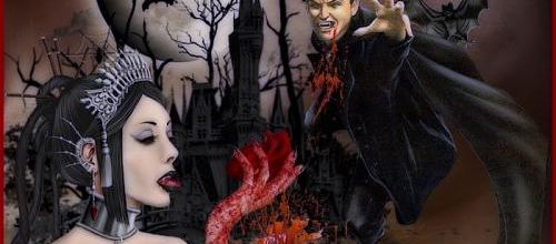  Le vampire .