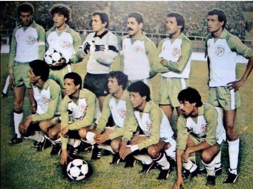 1982 stade du 5 juillet Algérie 1 Benfica 0