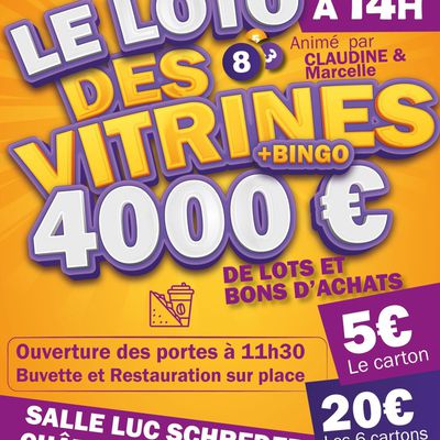 Le premier loto de l'année des Vitrines Châtillonnaises  a fait des heureux !