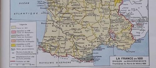 France historique : XVIIè et XVIIIè siècles