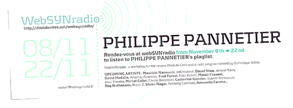 WEBSYNRADIO M'INVITE À MÉDÉTISSER