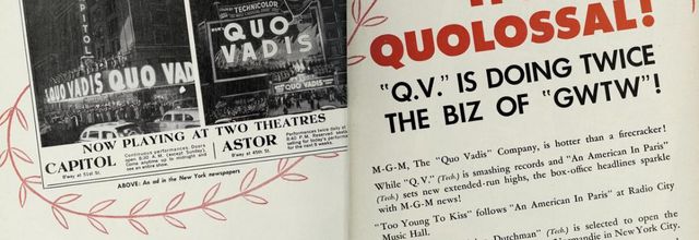 BOX OFFICE USA DU 7 NOVEMBRE 1951 AU 13 NOVEMBRE 1951