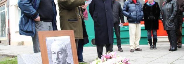 Alençon : Une quarantaine de personnes a rendu hommage  à Alfred Locussol suivi des Voeux de l'ANPROMEVO pour 2017 *** MISE A JOUR 06/01/2017 