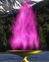 La flamme Violette