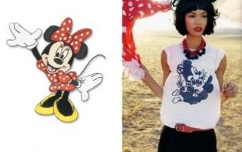 mode fashion comic books minnie mouse chanell manfor vogue 