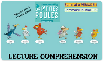 PTITES POULES: COMPREHENSION: les albums des ptites poules