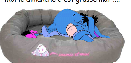 Bon dimanche à tous