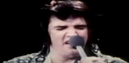 Elvis Presley burning love release the Elvis on tour footage