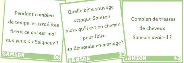 Quizz Samson