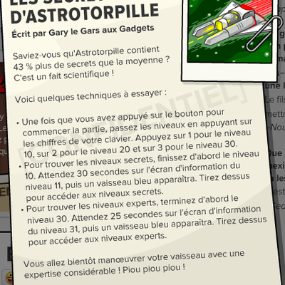 Les secrets du jeux Astrotorpille