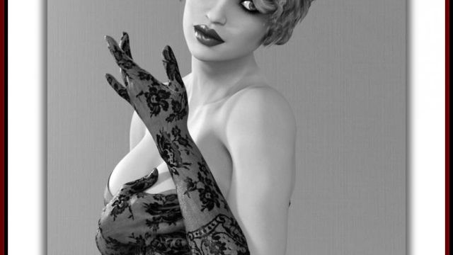 Création en noir et blanc