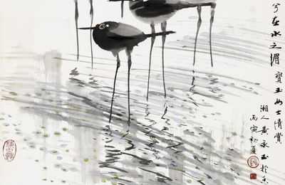 les oiseaux de Huang Yongyu 