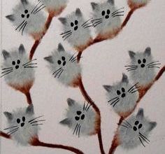 Des petits chats (idée pinterest)
