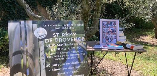 Le 1er salon du livre de Saint-Rémy de Provence