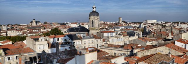 Vue sur les toits de La Rochelle