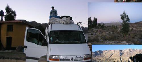 Voyage au Pérou août 2009, Yanque à Puno