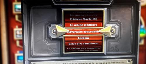 Un adversaire convenable (4)