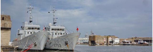 Escale des BE Chacal et Léopard à St Nazaire