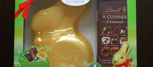 Coffret lapin de Pâques 2013 - Lindt à cuisiner