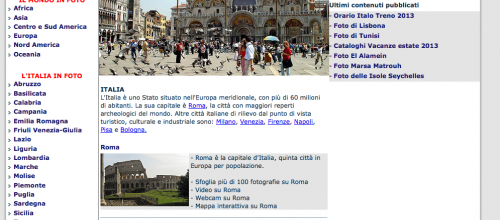 L'Italia in fotografia