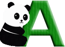 Alphabet panda méli mélo