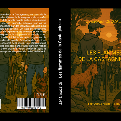 Les flammes de la Castagniccia, écrit par Jean-Paul Ceccaldi