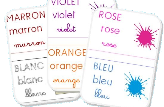 * Affichage: référentiel des couleurs