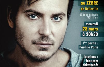 Découverte : Moran sur la scène du Zèbre, le 28 mars