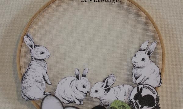 Un chassis pour petits lapins de Pâques...