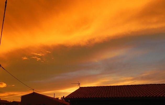 mon ciel un soir d'Octobre 2013