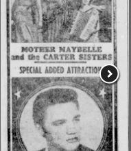 ELVIS 24 FEVRIER 1955 